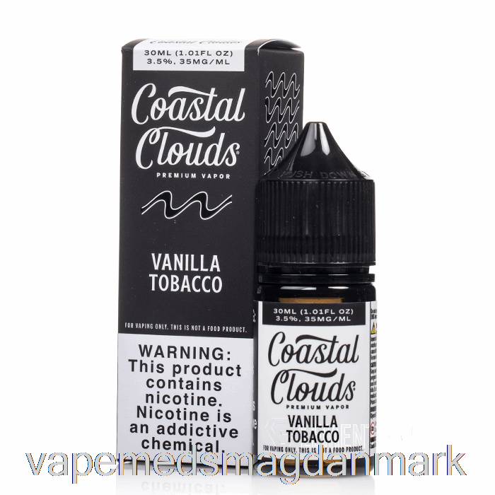 Vape Juice Vanilje Tobak - Kystskyer Salt - 30ml 50mg